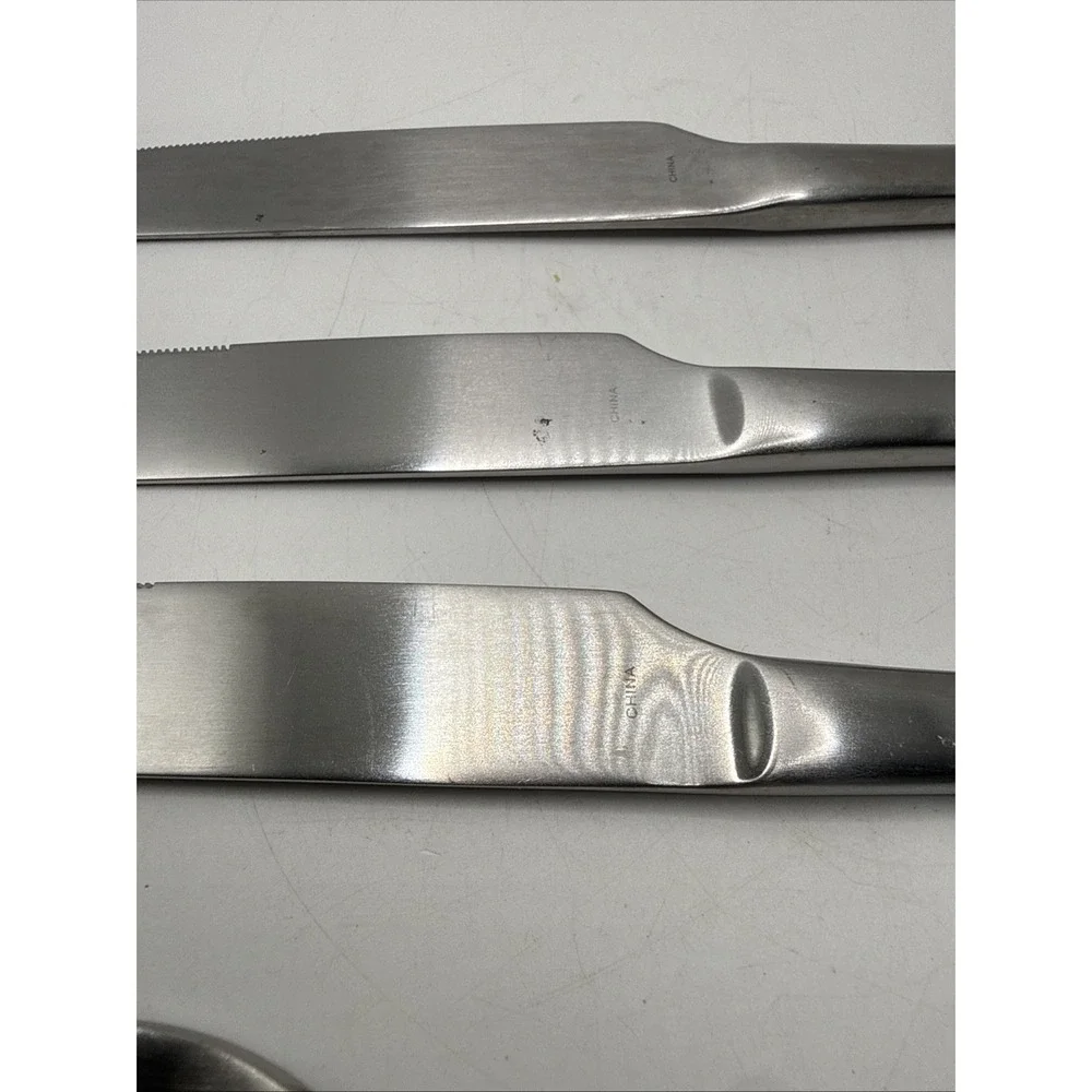 Robert Welch 3 Butter Knifes And 1 Fork